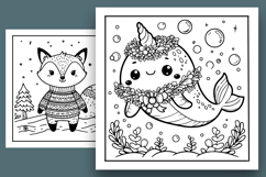 100 Christmas Coloring Pages for Kids Product Image 3
