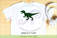 Dinosaur SVG Design for Laser Cutting, Jurassic Dino 3 Product Image 3