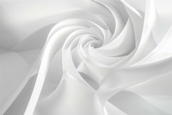 Elegant white spiral abstract design Product Image 1
