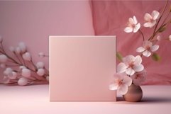 8 woman day mockup background. Generate Ai Product Image 1