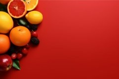 Abstract fruit background. Generate Ai Product Image 1