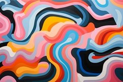 Abstract colorful paint bright. Generate Ai Product Image 1