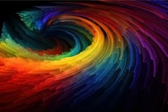 Abstract rainbow colorful. Generate Ai Product Image 1