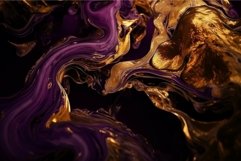 Amethyst gold colors. Generate Ai Product Image 1