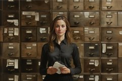 Durable New archivist filing cabinets. Generate Ai Product Image 1