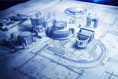 Strategic Architectural plan. Generate Ai Product Image 1