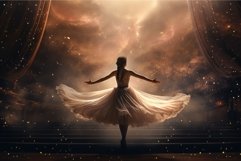 Ballerina woman theater stage. Generate Ai Product Image 1