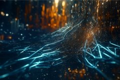 Big data visualization. Generate Ai Product Image 1