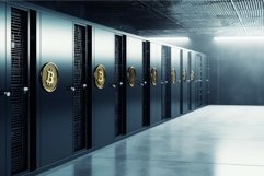 Bitcoin storage security. Generate Ai Product Image 1