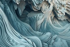 Blue white print. Generate Ai Product Image 1