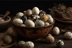 Bowl eggs. Generate Ai Product Image 1