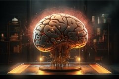 Autonomous Brain artificial intelligence. Generate Ai Product Image 1