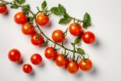 Branch cherry tomatoes. Generate Ai Product Image 1