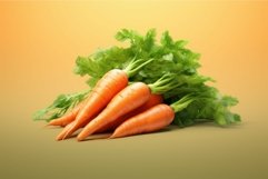 Textured Carrot background. Generate Ai Product Image 1