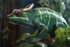 Nature chameleon animal reptile. Generate Ai Product Image 1