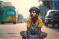 Child street india. Generate Ai Product Image 1