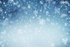 Christmas white blue background. Generate Ai Product Image 1