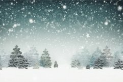 Christmas white green background. Generate Ai Product Image 1