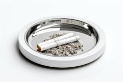 Dirty Cigarette ashtray. Generate Ai Product Image 1