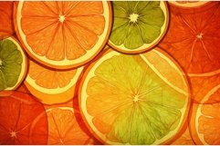 Clementine orange background. Generate ai Product Image 1