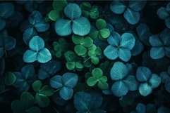 Clover leaves background. Generate Ai Product Image 1