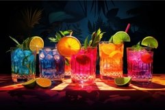 Trendy Cocktails club. Generate Ai Product Image 1