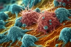 Cancer cells science. Generate Ai Product Image 1