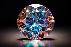 Colorful diamond. Generate Ai Product Image 1