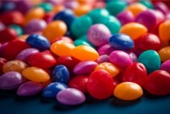 Colorful candy closeup. Generate Ai Product Image 1