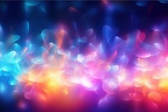 Iridescent Colorful light background. Generate Ai Product Image 1