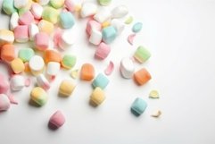 Colorful marshmallow. Generate Ai Product Image 1