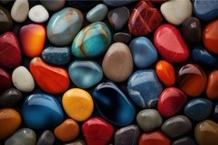 Colorful gemstones closeup. Generate Ai Product Image 1