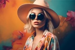 Summer woman fashion. Generate Ai Product Image 1