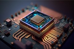 Computer chip concept Product Image 1