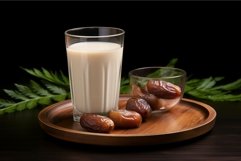 Photo of ramadan fooddates palm tropical nature. Generate Ai Product Image 1