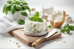 Cream cheese milk bread. Generate Ai Product Image 1