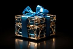 Cyber gift box. Generate Ai Product Image 1