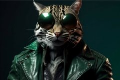 Cyberpunk cat. Generate Ai Product Image 1
