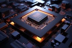 Fast-paced Digitalization processor. Generate Ai Product Image 1