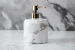 Dispenser liquid soap bottle. Generate Ai Product Image 1