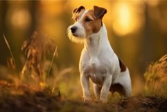 Agile. Dog russel terrier. Generate Ai Product Image 1