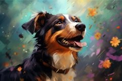 Caring Dogs happy group. Generate Ai Product Image 1