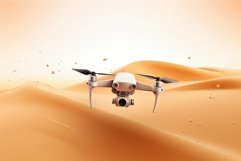 Futuristic Drone mockup. Generate Ai Product Image 1