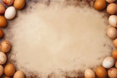 Eggs background. Generate Ai Product Image 1