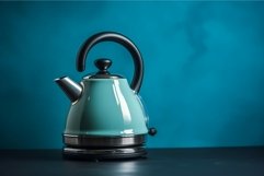 Electric vintage kettle object. Generate Ai Product Image 1