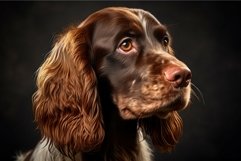 English cocker spaniel dog. Generate Ai Product Image 1