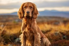 Intelligent English cocker spaniel dog. Generate Ai Product Image 1