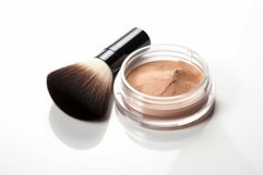 Face powder brush design. Generate Ai Product Image 1