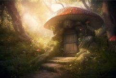Fairytale forest. Generate Ai Product Image 1