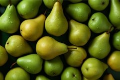 Fresh eco pears. Generate Ai Product Image 1